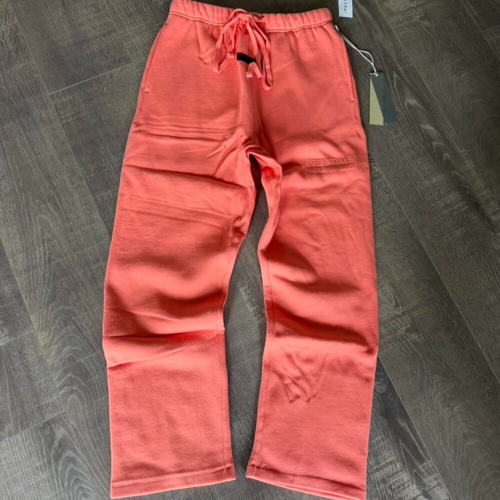 Fear Of God Essentials Coral Relaxed Sweatpants SS23 Size XL Brand New